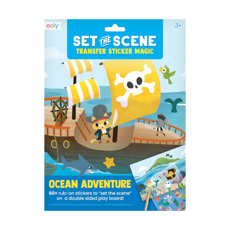 Ooly Set The Scene Transfer Stickers Magic – Ocean Adventure