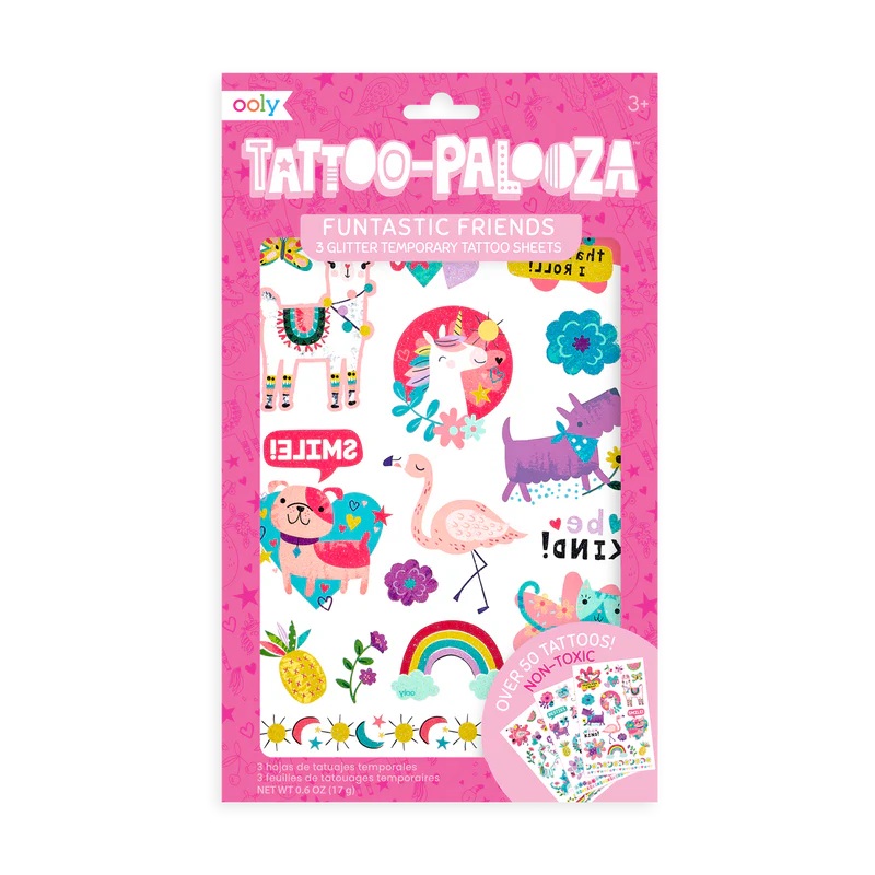 Ooly Tattoo-Palooza Temporary Tattoos – Funtastic Friends