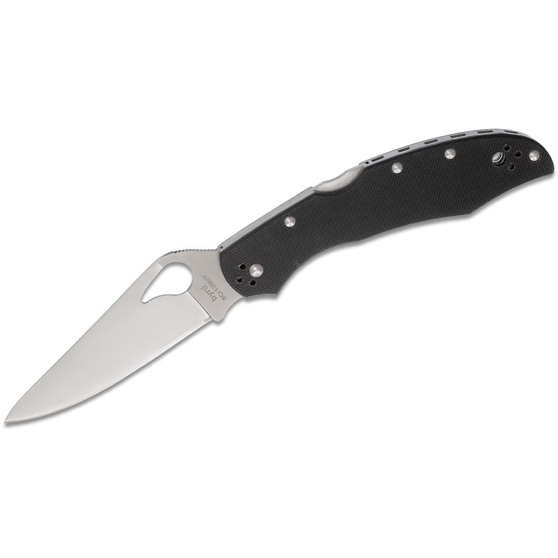 Spyderco Byrd Cara Cara 2 Folding Knife 3-3/4 Plain Flat-Ground Blade