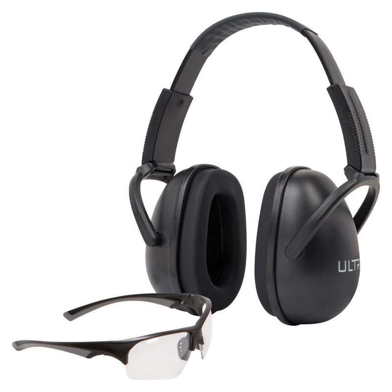 Allen ULTRX Blocker Ear & Eye Protection Combo – Black
