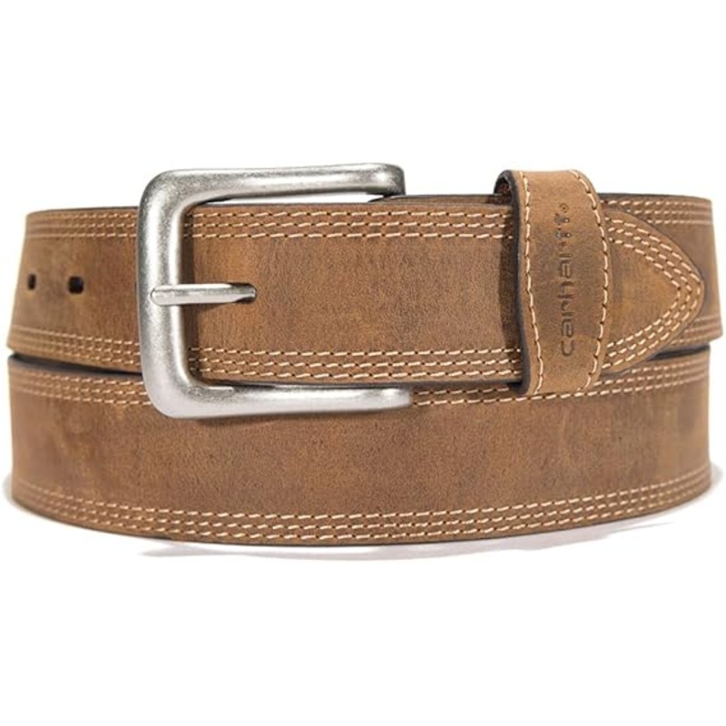 Carhartt 48 Leather Tripple Stich Belt – Brown