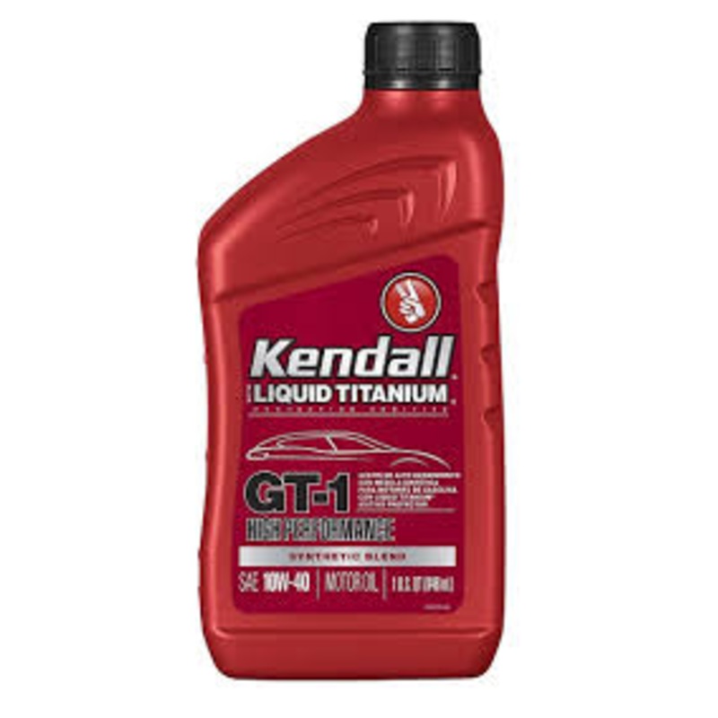 Kendall GT-1 10W-40 High Performance Motor Oil 1 Qt
