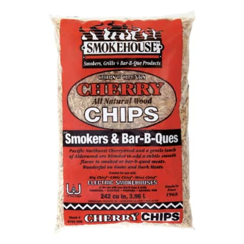 Smokehouse All Natural Cherry Wood Smoking Chips 242 cu in