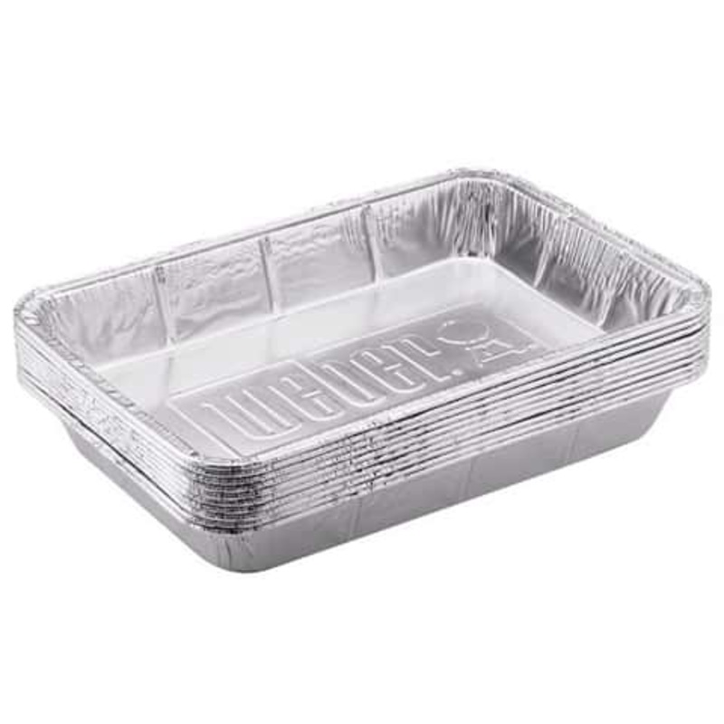 Weber Aluminum Drip Pan 13.1 x 9.1 (10 Pack)