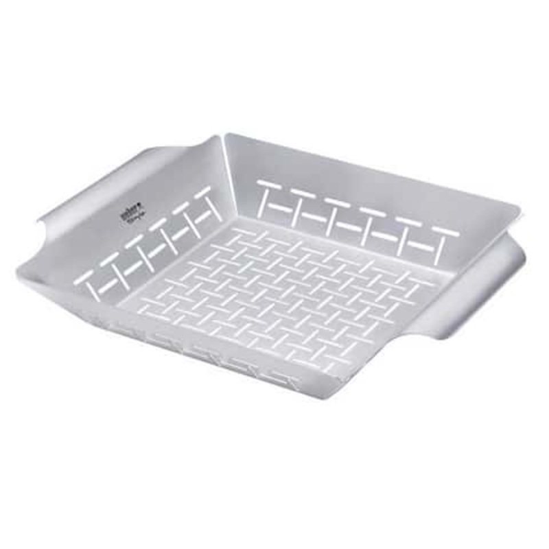 Weber Stainless Steel Grill Basket 13.8 x 11.8