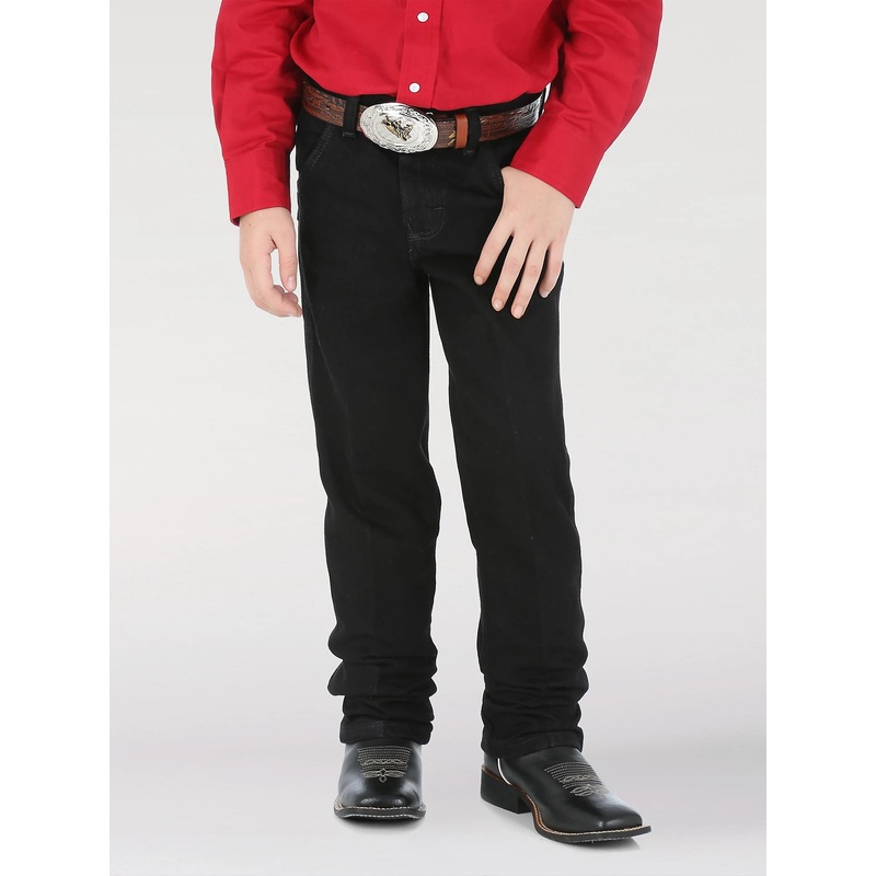 Boy’s Wrangler10 Regular Cowboy Cut Original Fit Jeans – Black