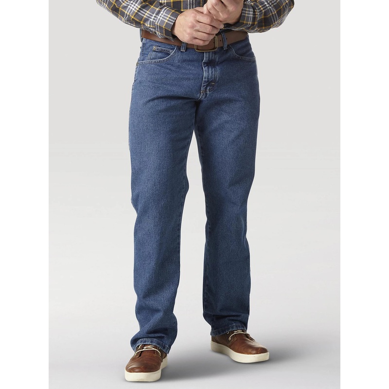 Wrangler 32X32 Rugged Wear Relaxed Fit Jeans – Antique Indigo