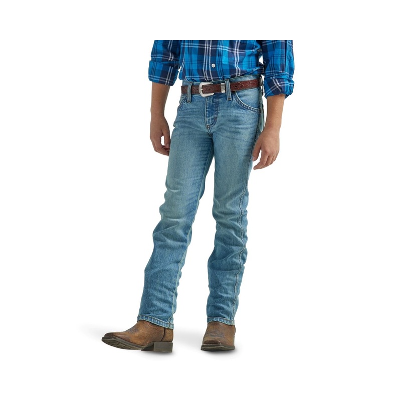 Wrangler Boys 10S Retro Slim Straight Leg Jeans