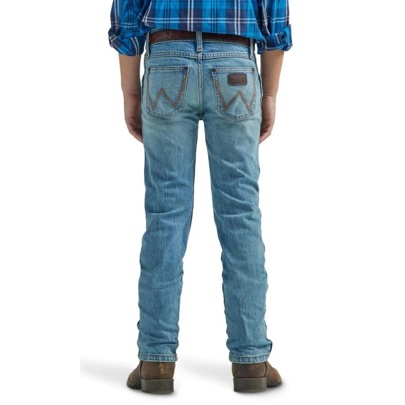 Wrangler Boys 12R Retro Slim Straight Leg Jeans