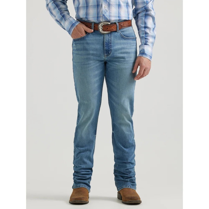 Wrangler Mens 32X34 Vintage 20X No. 42 Slim Boot Cut Jeans