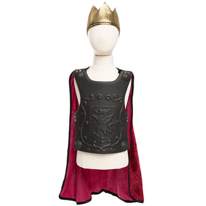 Great Pretenders Costume – Knight Cloak w. Shield/Crown