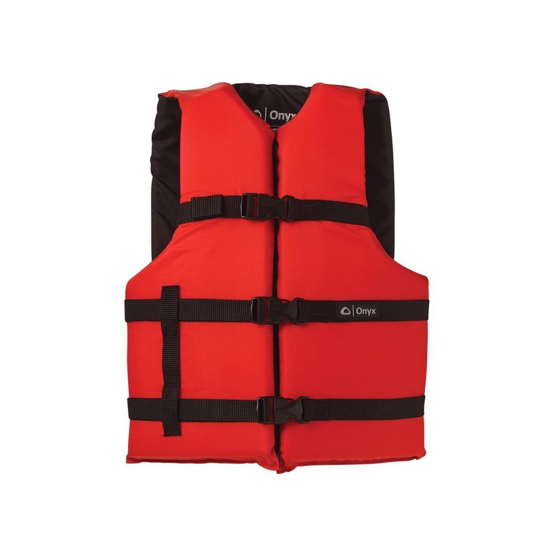Onyx Adult Boating Vest Red 3XL