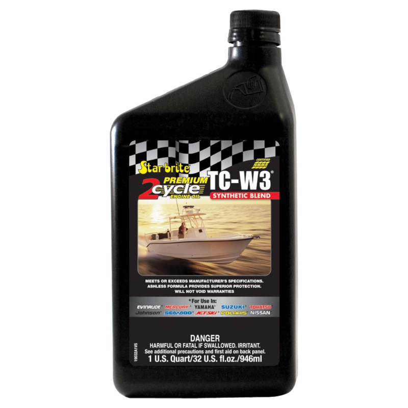 Superbrite Premium 2-Cycle Engine Oil TC-W3 32 oz