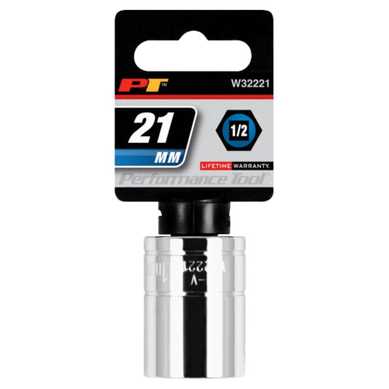 1/2 in. Dr. 21 mm 6pt Socket