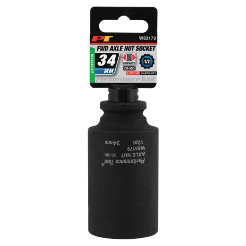 34 mm 12pt Axle Nut Socket