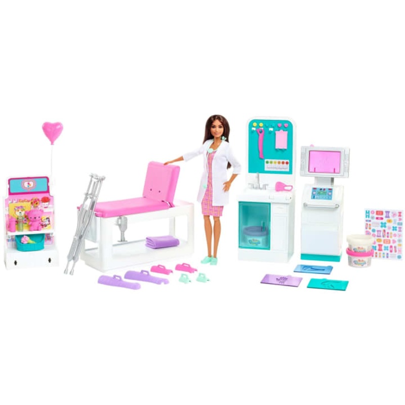 Barbie Fast Cast Clinic Playset