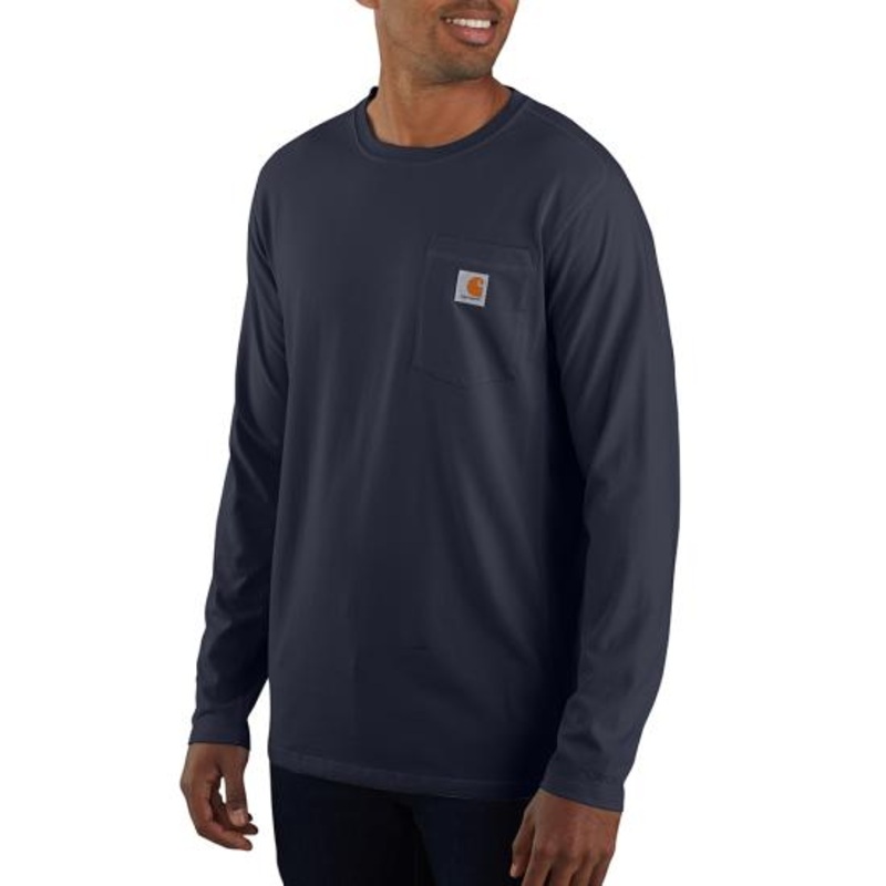 Carhartt 104617 – Force Relaxed Fit Midweight Long Sleeve Pocket T-Shirt 2X