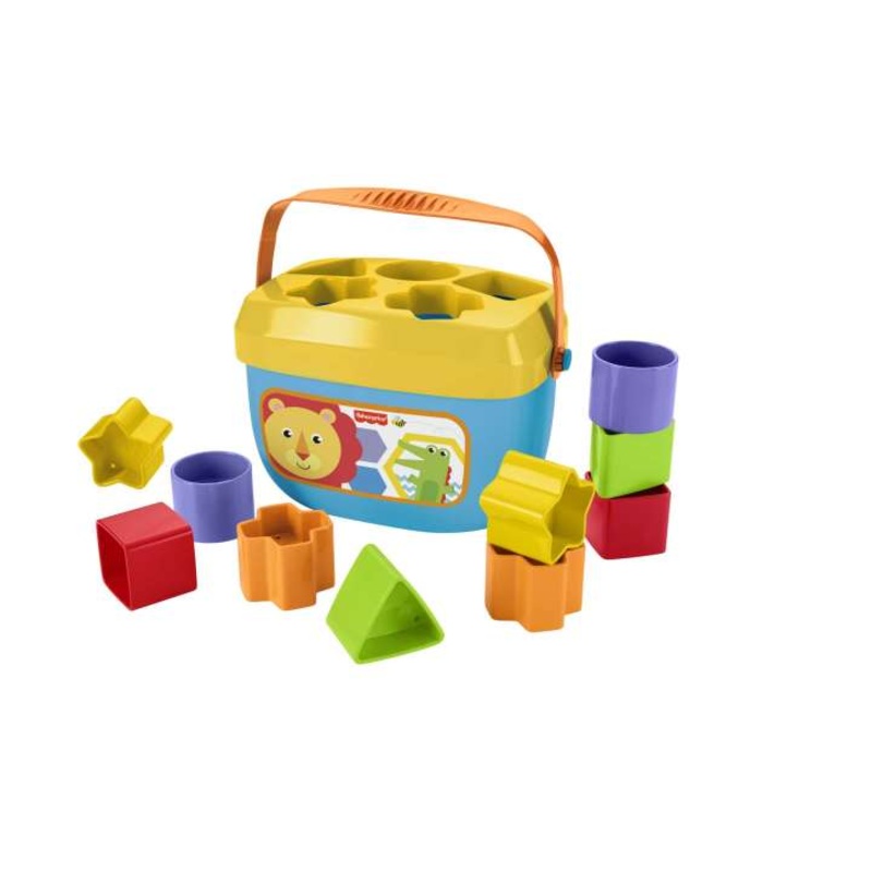 Fisher-Price Baby’s First Blocks With Storage Bucket