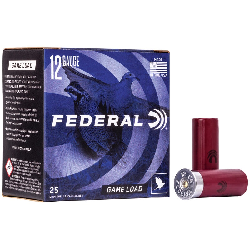 Game Load Upland 12 Gauge Shot size 8