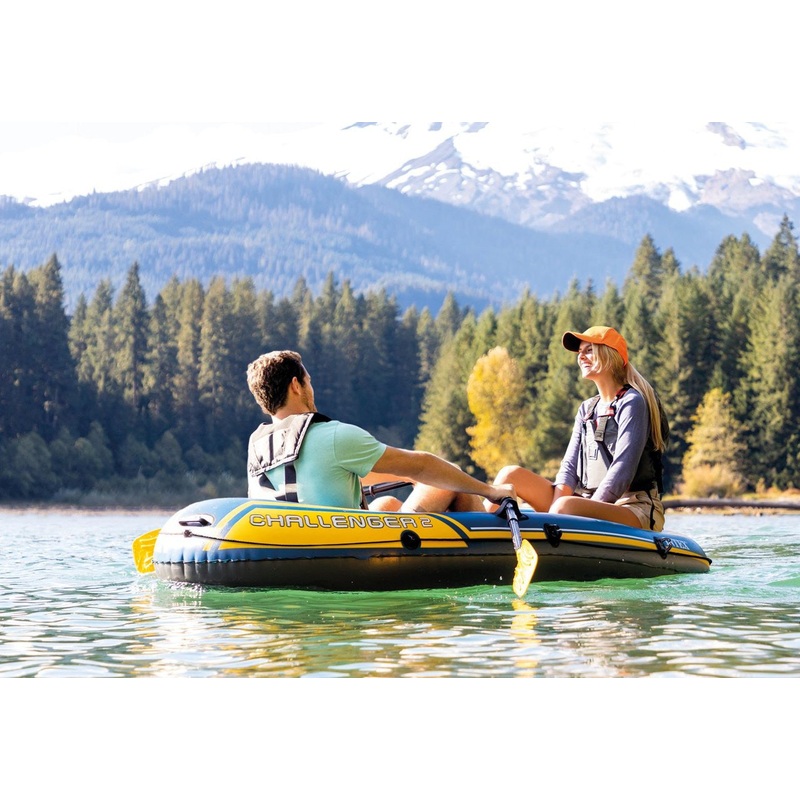 Intex Challenger 2 Inflatable Boat Set – 2 Person