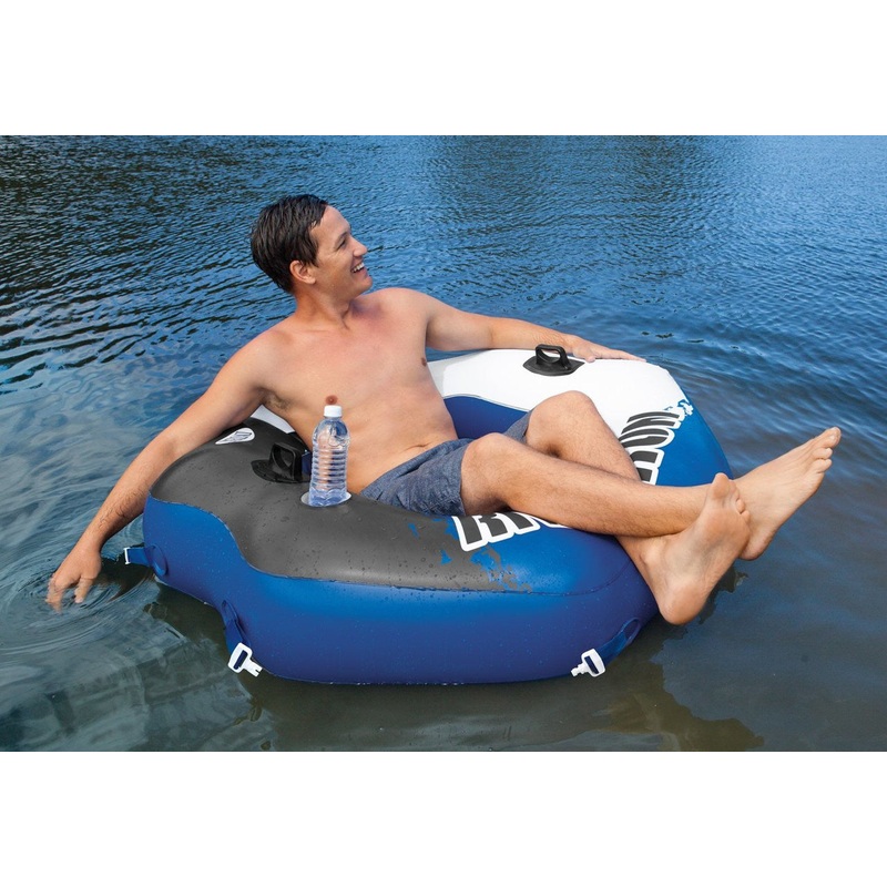 Intex River Run Connect Inflatable Floating Lake Lounge