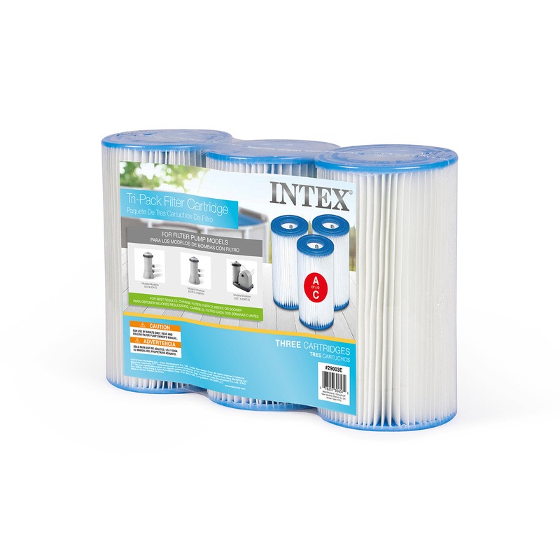 Intex Type A Pool Filter Cartridge – 3 Pack
