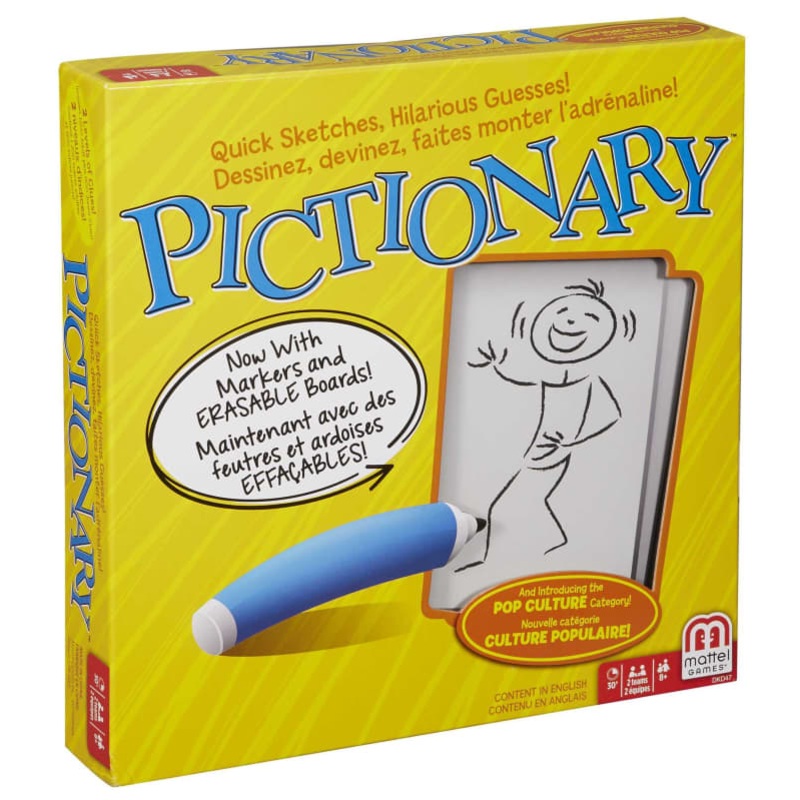 Pictionary Quick-Draw Guessing Game