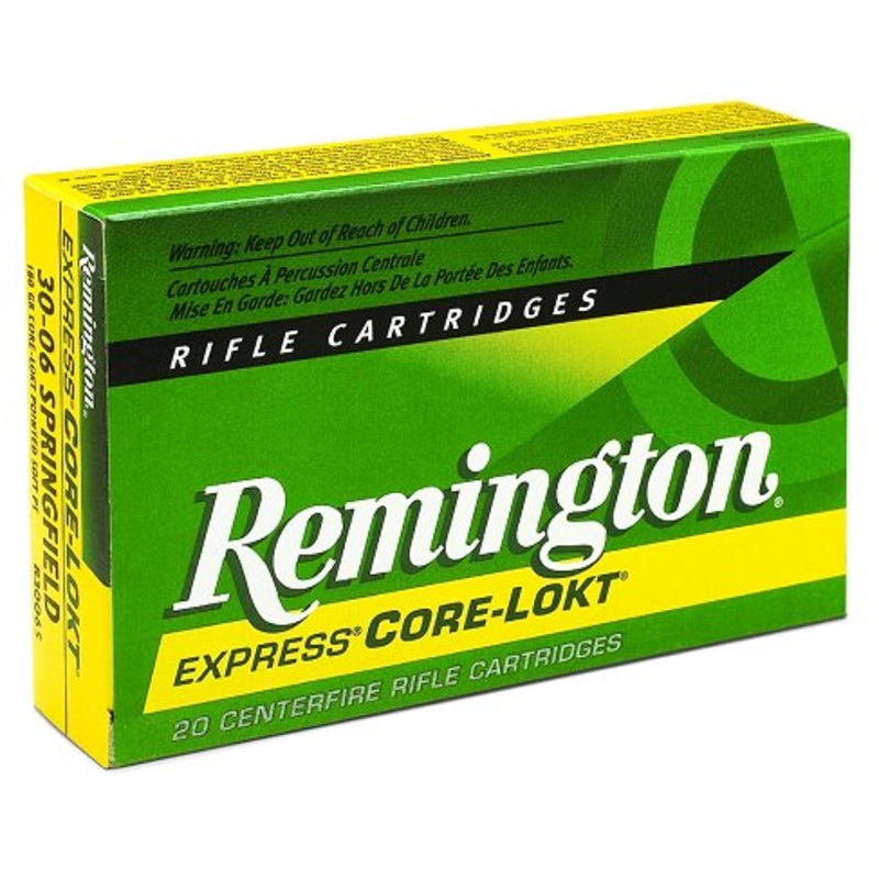 Remington Express CORE-LOKT .30-06Sprg 180GR PSP 20Rds