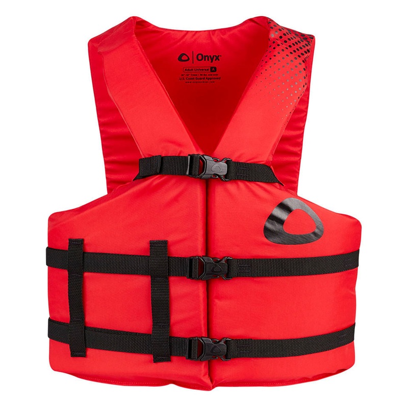 Adult Comfort General Purpose Life Jacket – Red