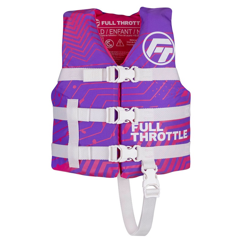 Child Nylon Life Jacket – Purple