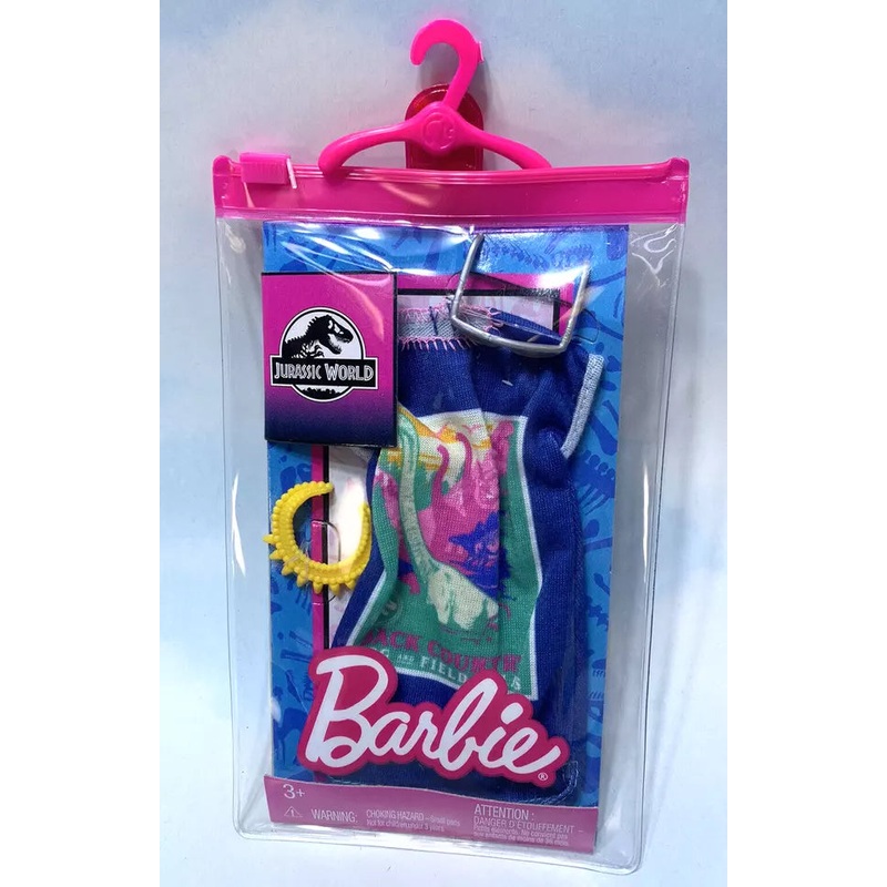Barbie Doll Jurassic Park Fashion Pack