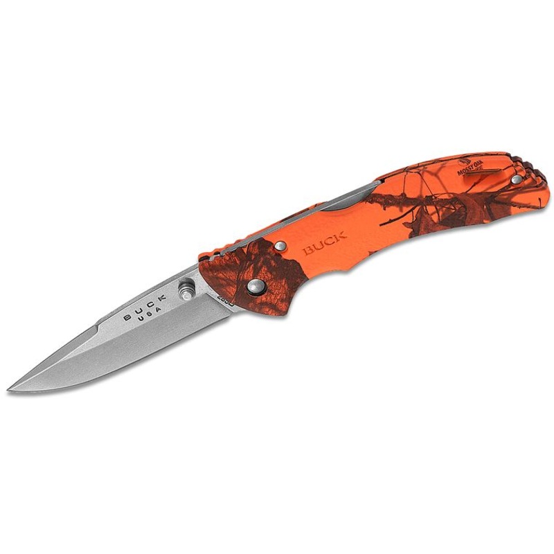 Buck 285 Bantam BLW Folding Knife – Mossy Oak Blaze