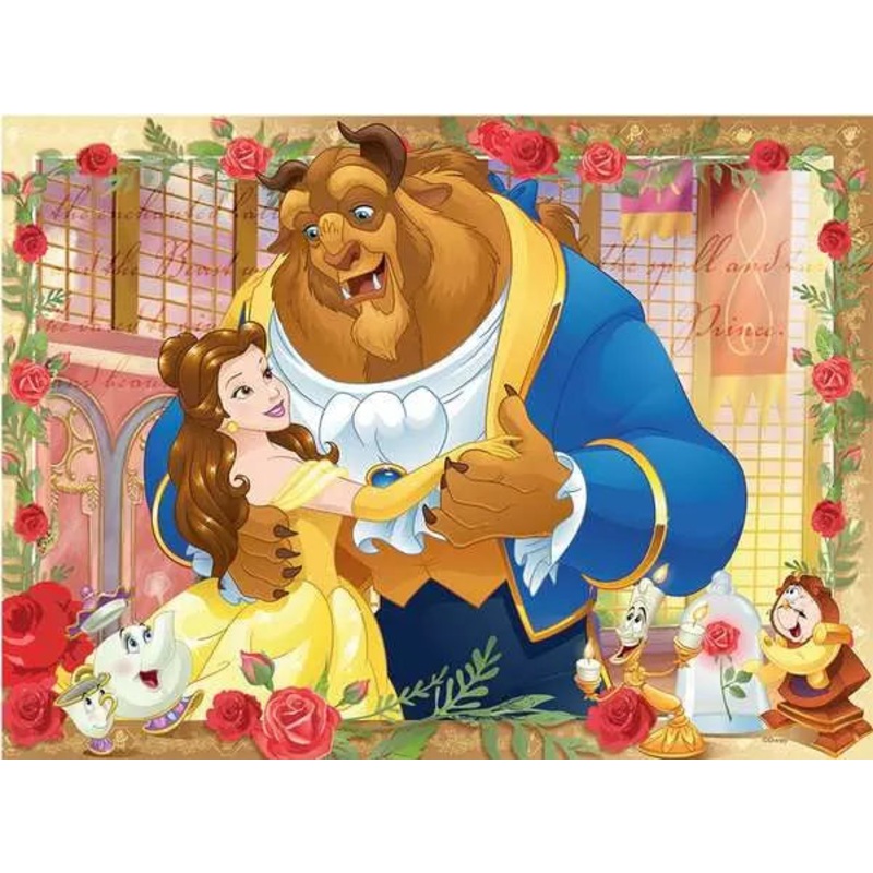Childrens Jigsaw Puzzle Belle & Beast – 100 Pieces