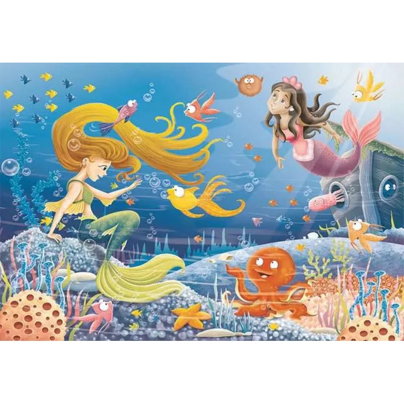 Childrens Jigsaw Puzzle Mermaid Tales – 60 Pieces