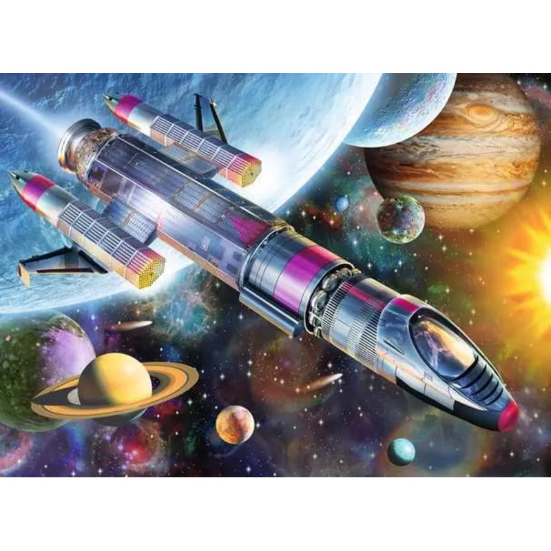 Childrens Jigsaw Puzzle Mission in Space – 100 Pieces