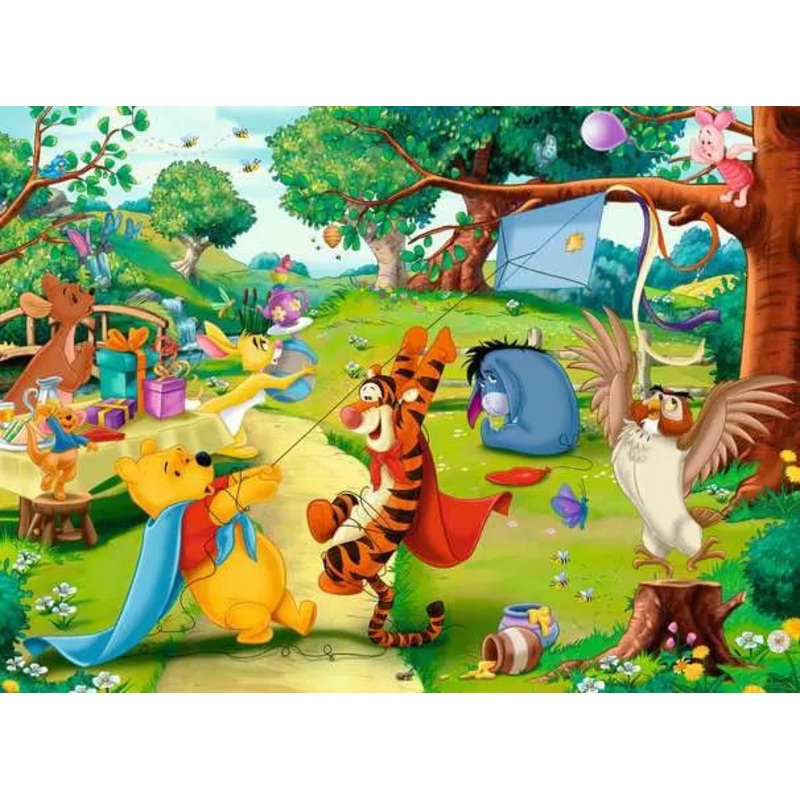 Childrens Jigsaw Puzzle Winnie the Pooh – Pooh to the Rescue – 100 Pieces