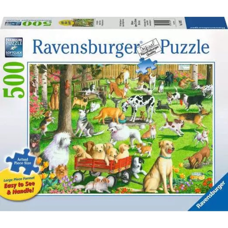 Jigsaw Puzzle At the Dog Park – 500 Pieces
