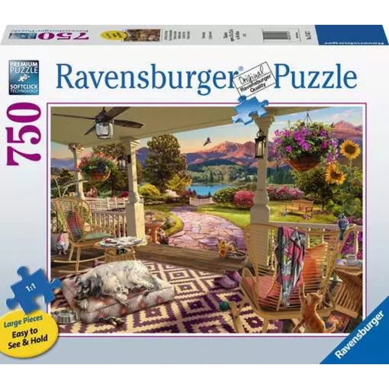 Jigsaw Puzzle Cozy Front Porch – 750 Pieces