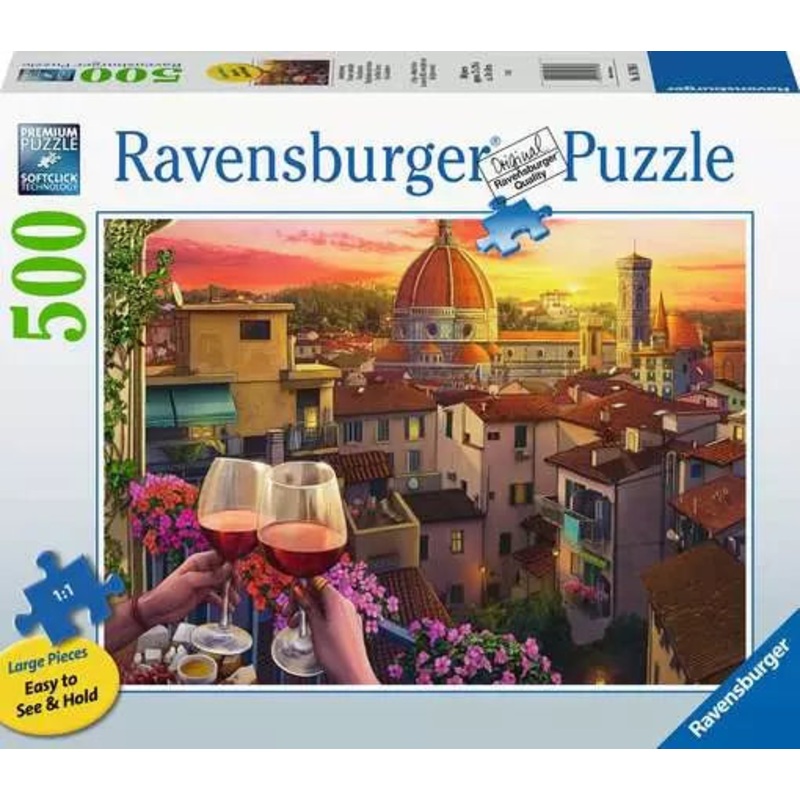 Jigsaw Puzzle Cozy Wine Terrace – 500 Pieces