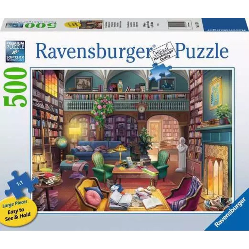 Jigsaw Puzzle Dream Library – 500 Pieces