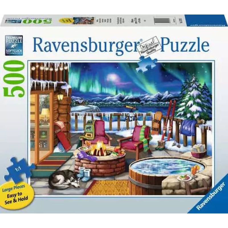 Jigsaw Puzzle Northern Lights – 500 Pieces