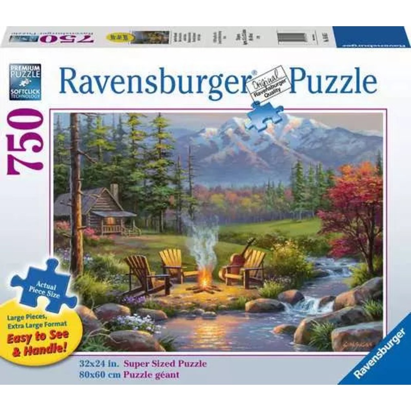 Jigsaw Puzzle Riverside Livingroom – 750 Pieces