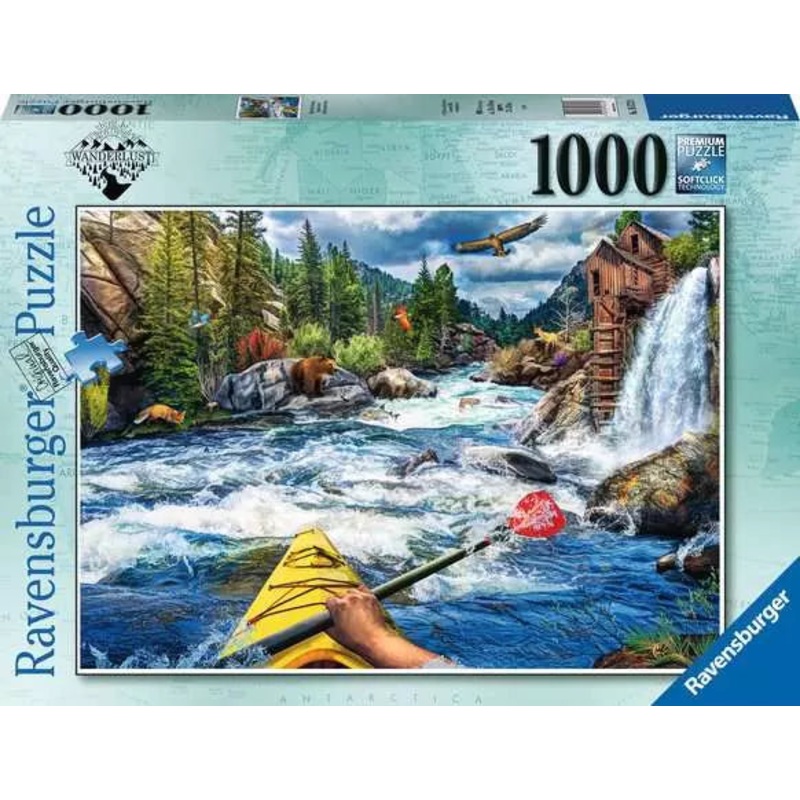 Jigsaw Puzzle Whitewater Kayaking – 1000 Pieces