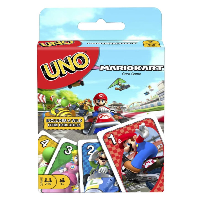Mario Kart Uno Card Game