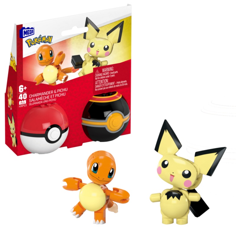 MEGA Pokmon Pok Ball 2-Pack Building Toy Kit