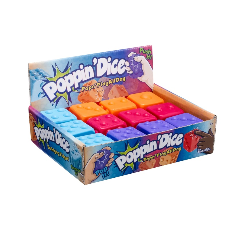 Toysmith Poppin’ Dice (1 Die picked at Random)