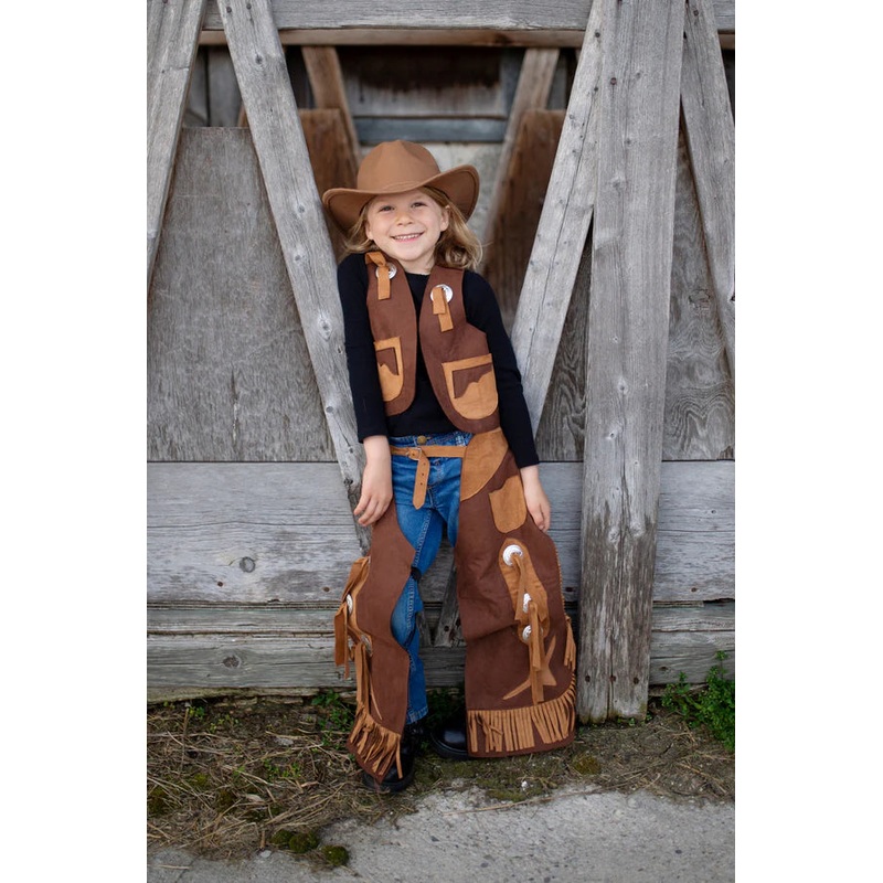 Cowboy Vest and Chaps – Size 5-6