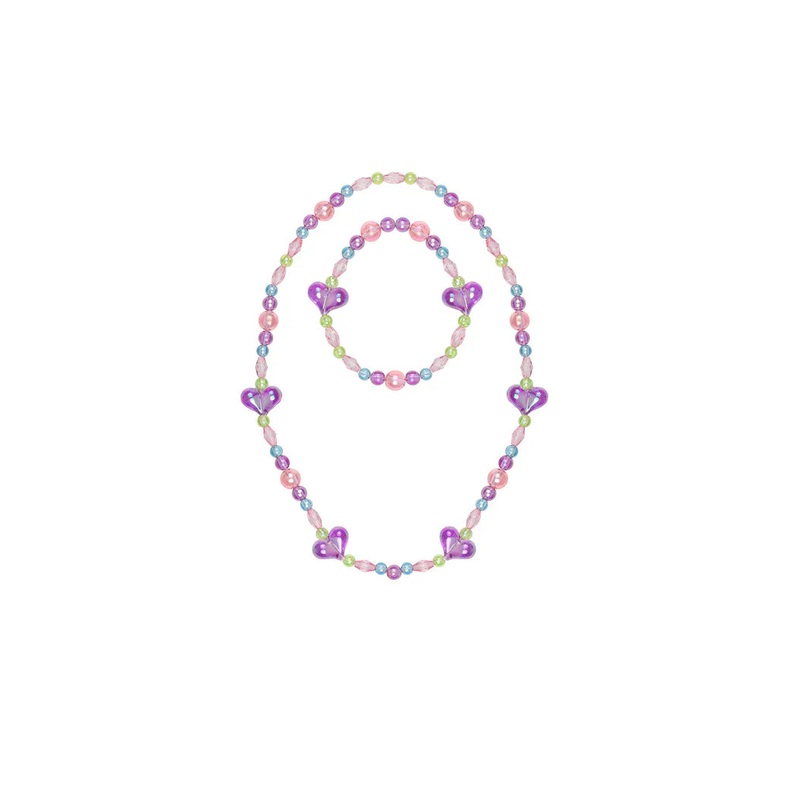 My Heart Will Go On Necklace & Bracelet Set