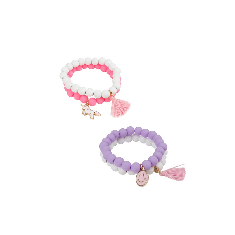 Pretty Pastel Soft Touch Bracelets