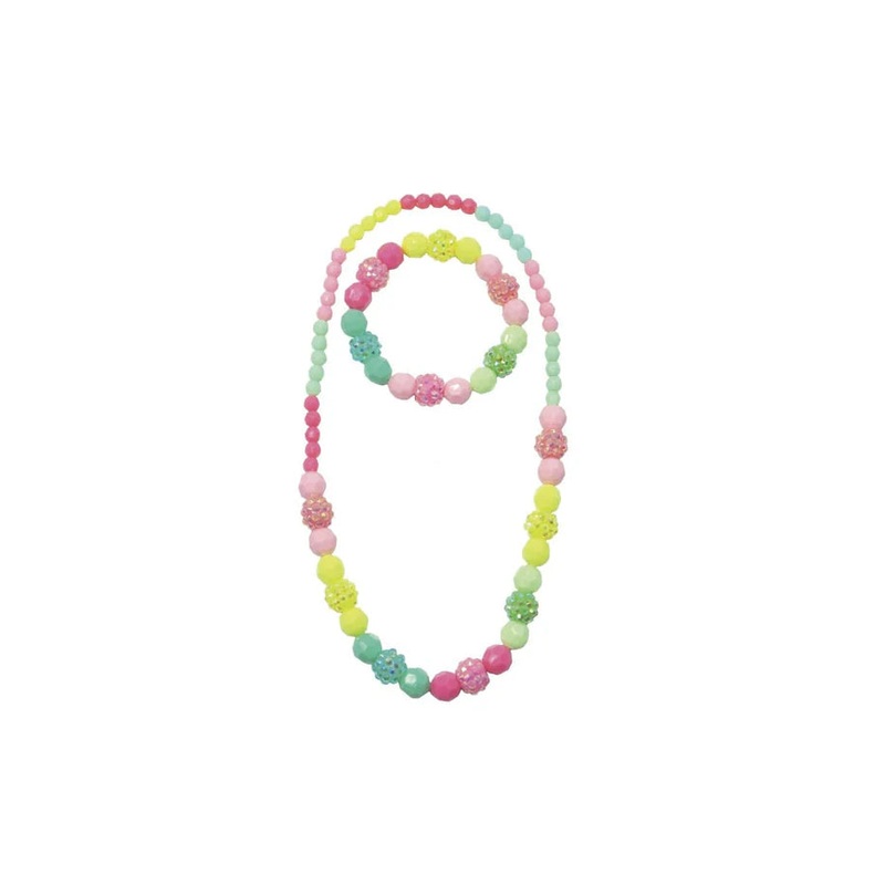 Vividly Vibrant Necklace & Bracelet Set
